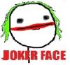 joker face